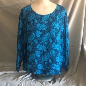 100% silk blouse